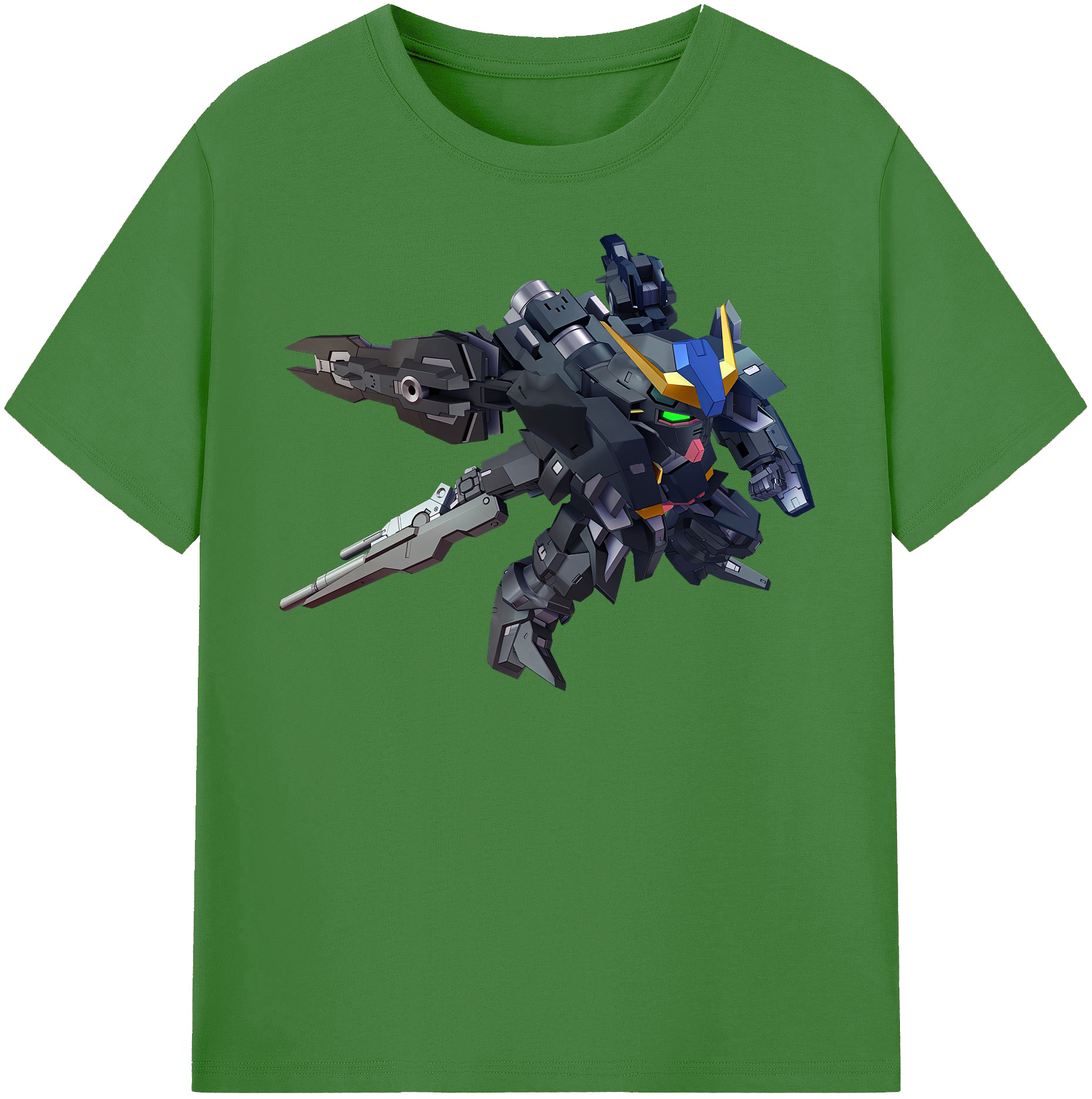 （画像用） 機動戦士ガンダム Mobile Suit Gundam レディースカジュアルプリントTシャツ（綿100％）